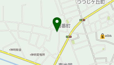 吉江学園 栄真寮の地図画像