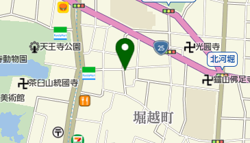 プロムナードカフェあべちか店の地図画像