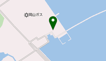 岡山市役所 下水道局 浦安ポンプ場の地図画像