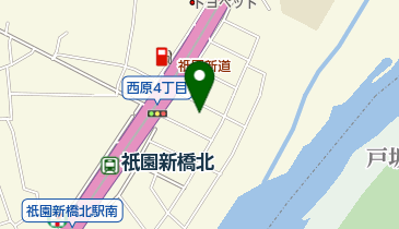 クロロフイル美顔教室いまなか祇園新橋店の地図画像