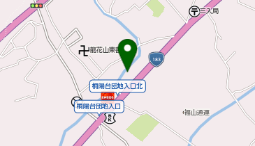 グループホームやまびこの地図画像