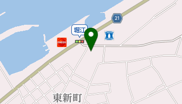 ひろ濱うどんの地図画像