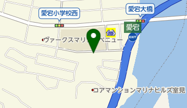 大賀食料品店の地図画像