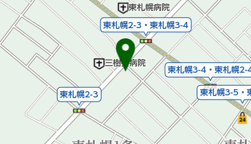 有限会社札幌映像社 スタジオ映像館の地図画像