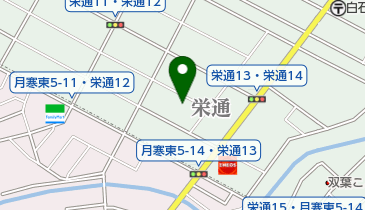 札幌高等技術専門校の地図画像