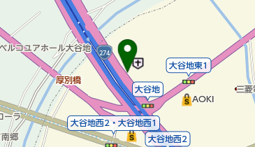 ヘアー・サロンミューテの地図画像