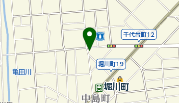 中島町精肉店の地図画像