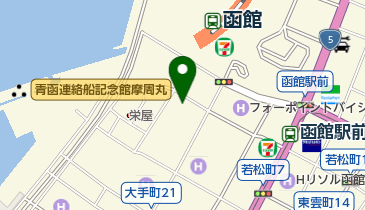 馬子とやすべ食堂の地図画像