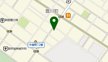 ブックス・ハンター中園店の地図画像