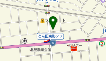 理容イマダの地図画像