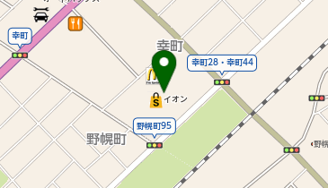 パレットプラザ イオン江別店の地図画像