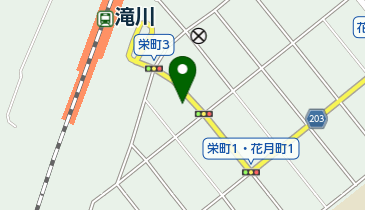 立正佼成会滝川道場の地図画像
