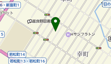 北海道労働金庫富良野支店の地図画像