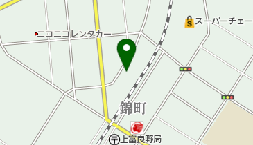 焼肉秀の地図画像