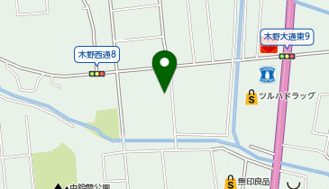音更町役場 コミセン・地域会館関係 木野コミュニティセンターの地図画像