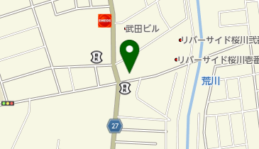 サクラ美容室の地図画像