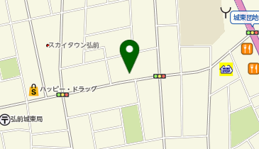 城東バッティングセンターの地図画像