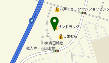 株式会社パセリー菜 ユニバースニュータウン店の地図画像