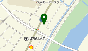 タイヤ屋の地図画像