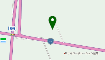 北国お米ショップの地図画像