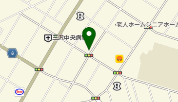 丸中クリーニング店の地図画像