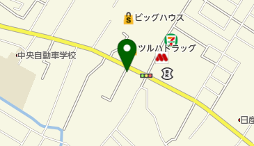 しらふじクリーニングの地図画像