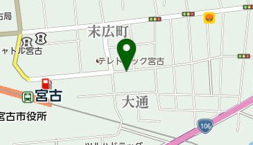 有限会社卓田酒店の地図画像