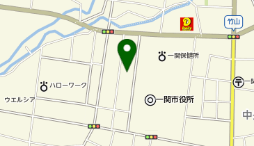 岩手県 一関地区合同庁舎 岩手県一関児童相談所の地図画像