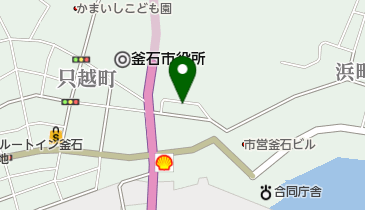 石山クリーニング店の地図画像