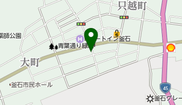 葡萄小屋の青年達の地図画像