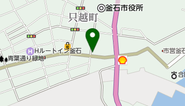 花ヒロ 只越大通店の地図画像