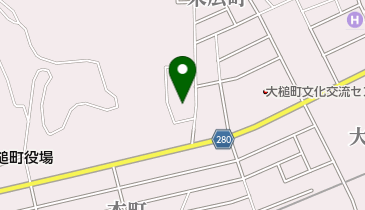 樫の樹の地図画像