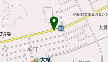 徳田家具店の地図画像