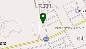 大槌末広町商店会の地図画像