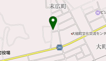 阿部理容室の地図画像