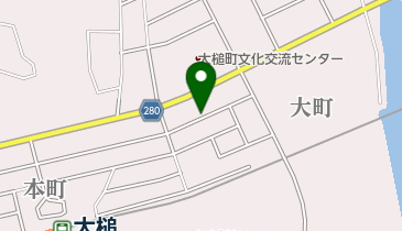 ひょっこりそばの地図画像