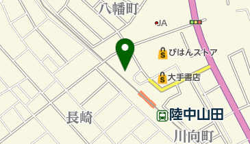 養老乃瀧陸中山田店の地図画像