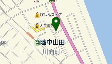 ラベンダーの地図画像