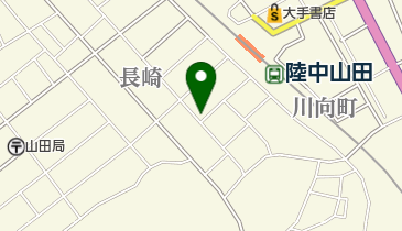 田山整骨院の地図画像