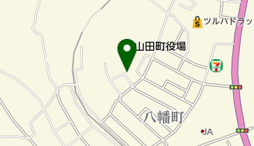 山内接骨院の地図画像