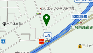 たんぽぽ美容室の地図画像