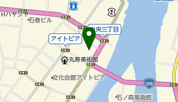 本田時計店の地図画像