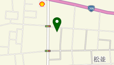 松並飯店の地図画像