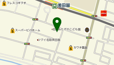 あらら整体の地図画像