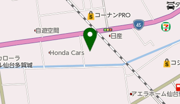 スーパーダブルエックス多賀城店の地図画像