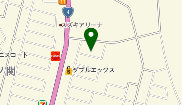 プリンスメガネ富谷店の地図画像