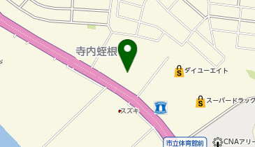 アウディ秋田の地図画像