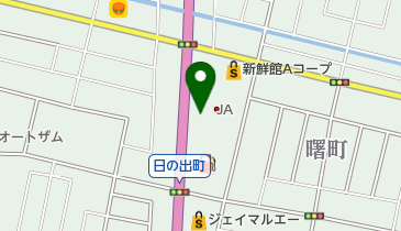 Aコープみどり理容室の地図画像