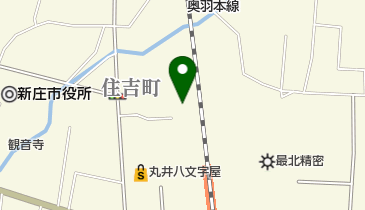 ピザ・テンフォー山形新庄店の地図画像