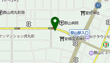 有限会社西山生花店の地図画像